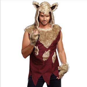 Dreamguy Men’s “Big Bad Wolf" Costume- Size Large